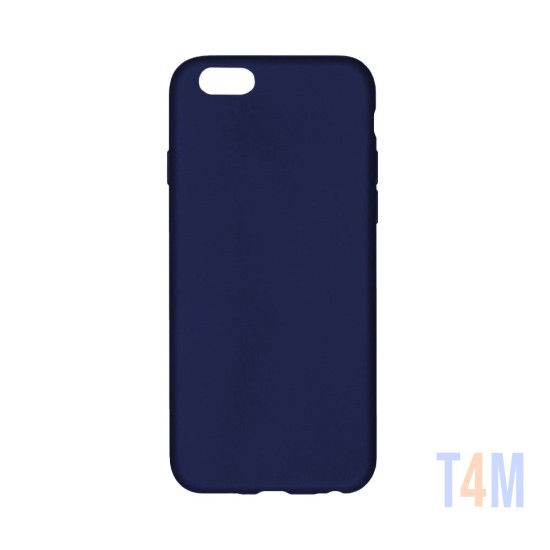 Capa de Silicone para Apple iPhone 6/6S Azul Escuro